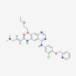 molecular formula C30H33ClN6O4 B12416283 Egfr/her2-IN-5 