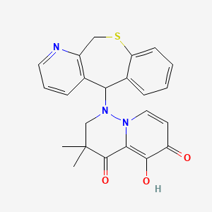 molecular formula C23H21N3O3S B12416293 Cap-dependent endonuclease-IN-6 