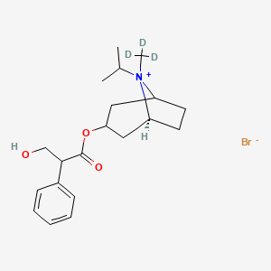 molecular formula C20H30BrNO3 B12416544 Ipratropium-d3 (bromide) 