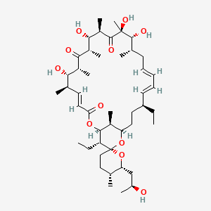 molecular formula C46H76O11 B1241656 44-HomooIigomycin A 
