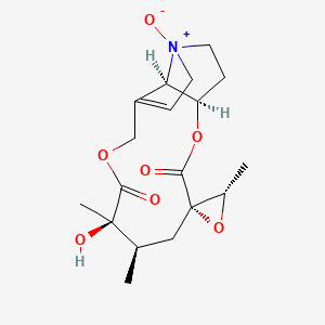 molecular formula C18H25NO7 B12416589 jacobine N-oxide 