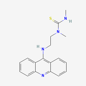 Thiourea, N-[2-(9-acridinylamino)ethyl]-N,N'-dimethyl-
