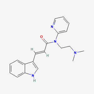 molecular formula C20H22N4O B12416681 Fak-IN-4 