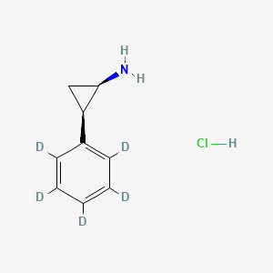 cis-2-Phenylcyclopropylamine-d5 (hydrochloride)