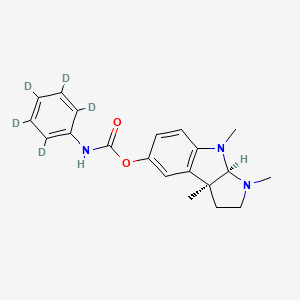 molecular formula C20H23N3O2 B12416837 Phenserine-d5 