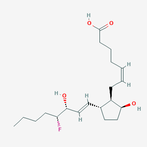 (Z)-7-[(1R,2R,5S)-2-[(E,3R,4R)-4-fluoro-3-hydroxyoct-1-enyl]-5-hydroxycyclopentyl]hept-5-enoic acid