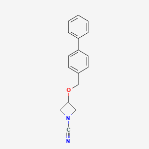 molecular formula C17H16N2O B12416983 Naaa-IN-3 