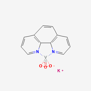 Potassium;oxovanadium;1,10-phenanthroline;diperoxide