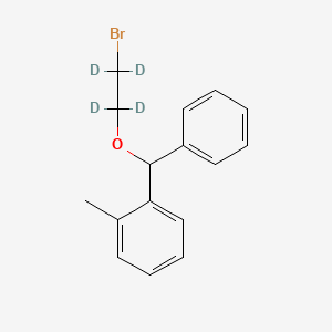 1-[(2-Bromoethoxy)phenylmethyl]-2-methylbenzene-d4