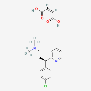 (R)-Chlorpheniramine-d6 Maleate Salt