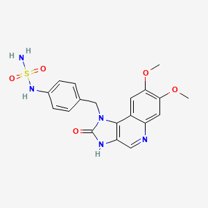 molecular formula C19H19N5O5S B12417219 Enpp-1-IN-4 