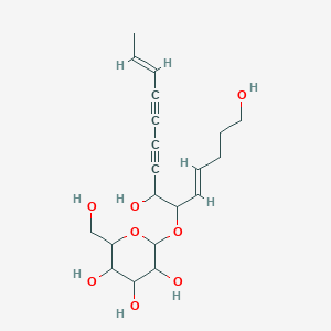 molecular formula C20H28O8 B1241729 洛贝替林 