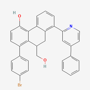 molecular formula C32H24BrNO2 B12417296 3CPLro-IN-2 