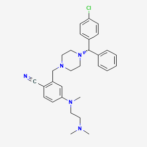 molecular formula C30H36ClN5 B12417381 Hcv-IN-36 