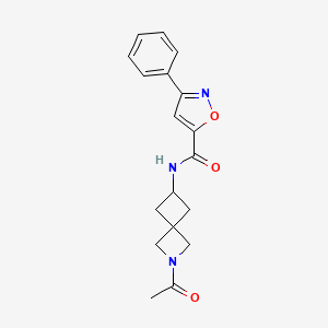 molecular formula C18H19N3O3 B12417421 HbF inducer-1 