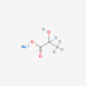 sodium;2,3,3,3-tetradeuterio-2-hydroxypropanoate