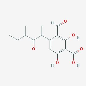 molecular formula C15H18O6 B1241750 Ascochital 