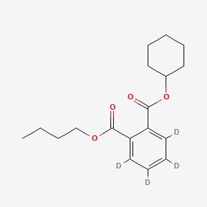 molecular formula C18H24O4 B12417503 Cyclohexyl Butyl Phthalate-d4 