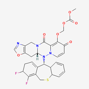 molecular formula C29H26F2N4O7S B12417631 Cap-dependent endonuclease-IN-9 