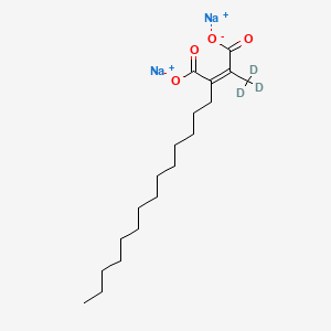 Chaetomellic acid A-d3 (sodium)