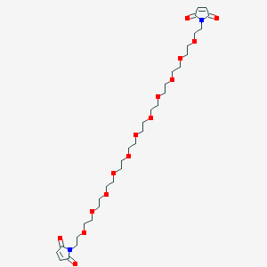 molecular formula C32H52N2O15 B12417646 Mal-PEG11-mal 