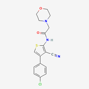 molecular formula C17H16ClN3O2S B12417656 Cox-2/5-lox-IN-3 