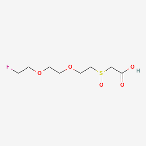 molecular formula C8H15FO5S B12417678 F-Peg2-SO-cooh 