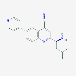 molecular formula C20H20N4 B12417729 Aak1-IN-2 