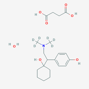 (+/-)-Desvenlafaxine-d6 Succinate H2O (N,N-dimethyl-d6)