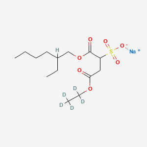 4-Des-((2-ethylhexyl)oxy) 4-Ethoxy Docusate Sodium-d5