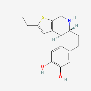 molecular formula C18H21NO2S B1241790 Di-deacetyl adrogolide CAS No. 171961-95-8