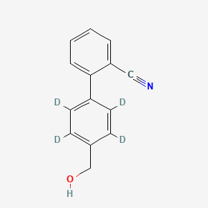 2-[4-(Hydroxymethyl)phenyl]benzonitrile-d4