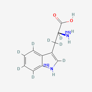 L-Tryptophan-15N2,d8