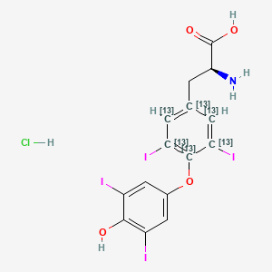 Thyroxine hydrochloride-13C6