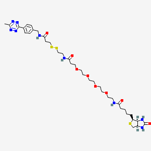 Methyltetrazine-SS-PEG4-Biotin