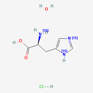 L-Histidine-15N3 (hydrochloride hydrate)