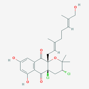 molecular formula C25H30Cl2O6 B12418201 Nrf2 activator-5 