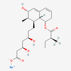 3|A-Hydroxy Pravastatin-d3 (sodium salt)