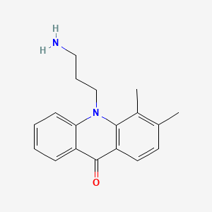 molecular formula C18H20N2O B1241825 ER-27319 free base CAS No. 175281-16-0