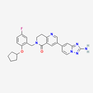 molecular formula C26H25FN6O2 B12418264 Ripk1-IN-9 