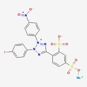 sodium;4-[2-(4-iodophenyl)-3-(4-nitrophenyl)tetrazol-3-ium-5-yl]benzene-1,3-disulfonate