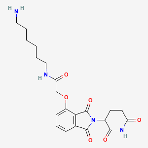 Thalidomide-O-amido-C6-NH2