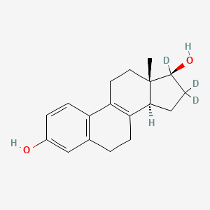 delta8,9-Dehydro-17beta-estradiol-16,16,17-d3