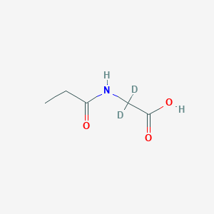 n-Propionylglycine-2,2-d2