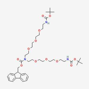 Fmoc-N-bis-PEG3-NH-Boc