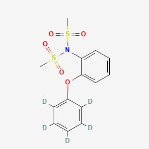 N-(Methylsulfonyl)-4-(desnitro) Nimesulide-d5