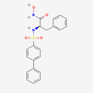 molecular formula C21H20N2O4S B1241854 Mmp-2/mmp-9 抑制剂 II CAS No. 193807-60-2