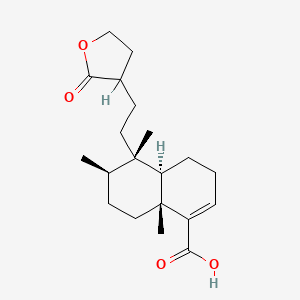 molecular formula C20H30O4 B1241869 巴洛替尼酸 