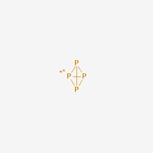 molecular formula P4+ B1241875 四面体-四磷(1+) 