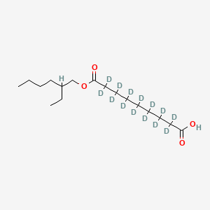 2,2,3,3,4,4,5,5,6,6,7,7,8,8-tetradecadeuterio-9-(2-ethylhexoxy)-9-oxononanoic acid